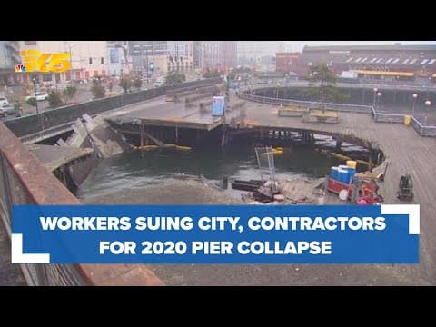 Workers hurt in 2020 Pier 58 collapse suing City of Seattle, contractors