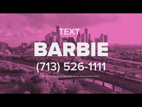 Houston goes pink for 'Barbie'