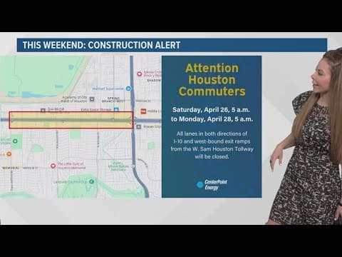 Major weekend shutdown on Houston’s I-10 — What drivers need to know