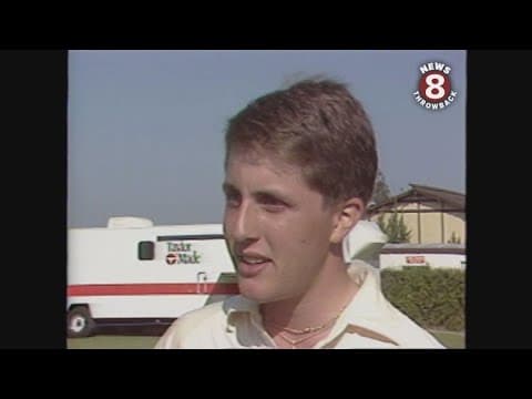 1988 17-year-old Phil Mickelson competes with the world’s top golfers at The Shearson Lehman Hutton