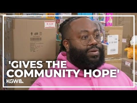 Toy & Joy Makers at Portland's Fire & Rescue continue to donate to the KGW Great Toy Drive