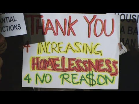 Dozens of Imperial Beach tenants march to City Council meeting to protest evictions