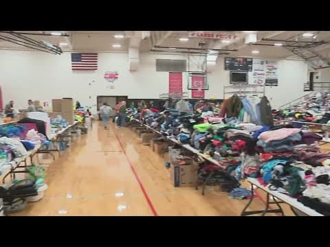 Indian Lake High School gathers donations for residents affected by tornado