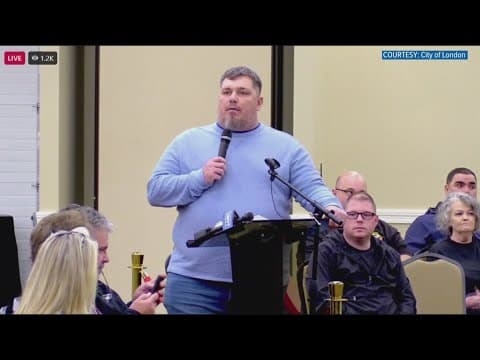 Recorded phone call upends London City Council meeting