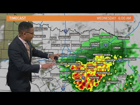 DFW weather: Full Wednesday forecast after heavy rains