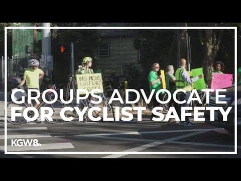Groups advocate for cyclist safety in Southeast Portland