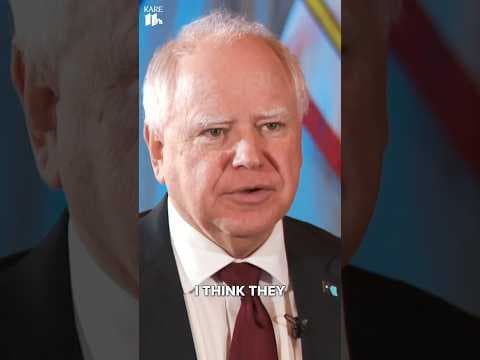 Gov. Tim Walz talks about his political future in Minnesota and the national stage. #kare11