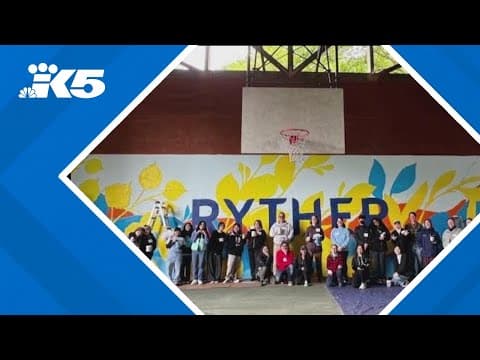 One-day community mural completed by Seattle behavioral services nonprofit