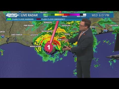 Wednesday 6 PM Tropical Update: Hurricane Francine back to Category 1