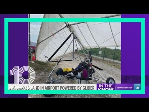 2 Cuban migrants fly into Florida on motorized hang glider