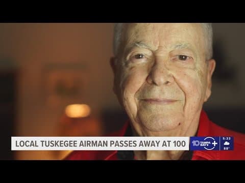 Tuskegee Airman Lt. Col George Hardy of Sarasota dies at 100