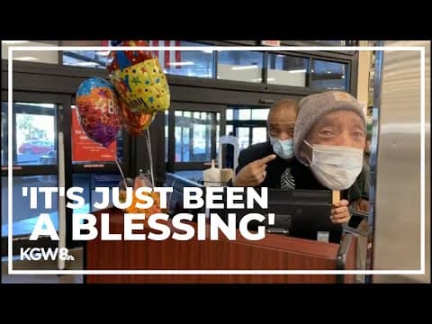 Fred Meyer greeter battles 3 cancer diagnosis with music, faith and friends