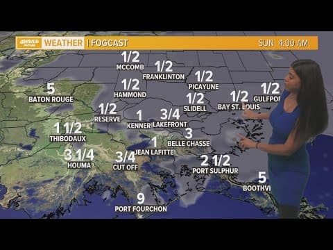 Warm and muggy today