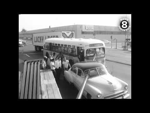 San Diego freak car accident in 1958