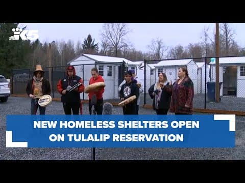 New homeless shelters open on Tulalip reservation