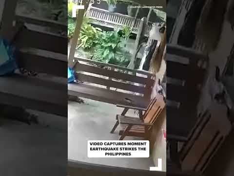RAW VIDEO: Earthquake hits southern Philippines