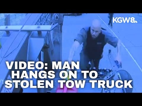 Portland tow truck carjacking trial centers on video evidence