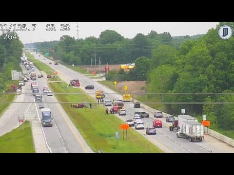 1 ejected, 2 more injured in Westfield crash on US 31