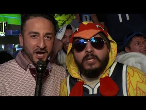 Mavs fans react to series victory over Oklahoma City Thunder