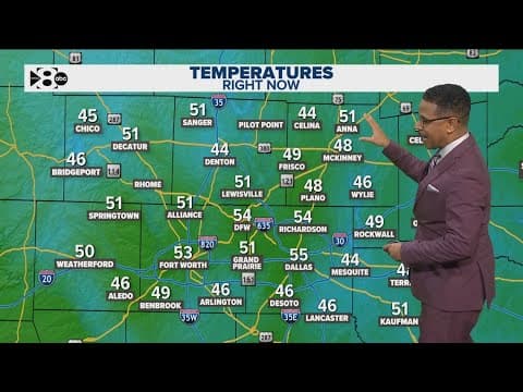 DFW Weather: Beautiful weather is expected today as temperatures cool
