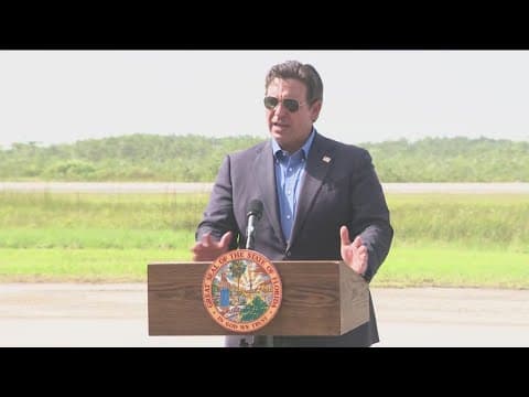 DeSantis: Deportation flights now taking off from 'Alligator Alcatraz'