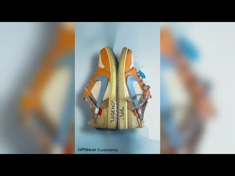 Man makes custom shoes to show off Tennessee Vols spirit