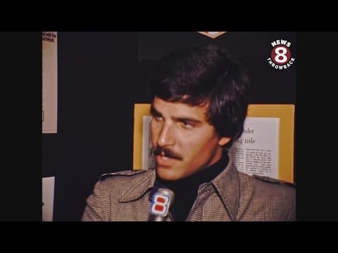 Olympic swimming champion Mark Spitz in San Diego 1974