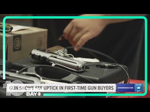 Florida gun shows see uptick in first-time buyers after permitless carry law