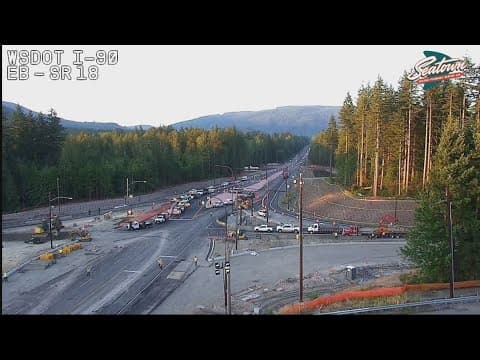 SR 18 closed in both directions for next week