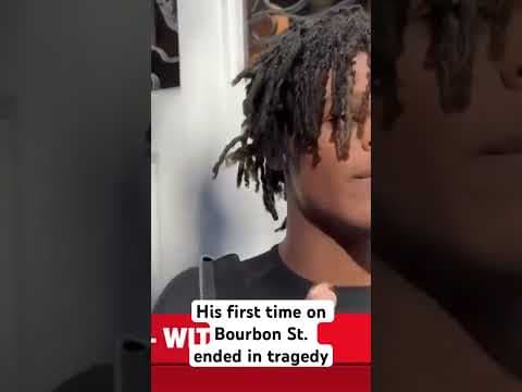 His first time on Bourbon St. ends in tragedy #bourbonstreetattack #neworleansattack