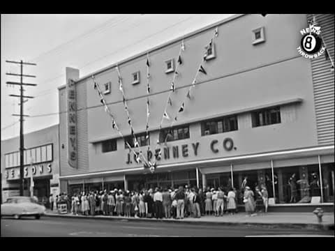 J.C. Penney in San Diego 1954