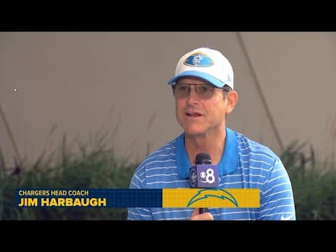 Jim Harbaugh, Head Coach | In-depth interview from LA Chargers 2025 training camp