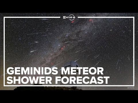Geminids Meteor Shower Forecast