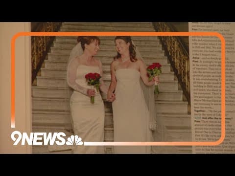 Meet the couple who were the first to receive a civil union in Colorado 12 years ago