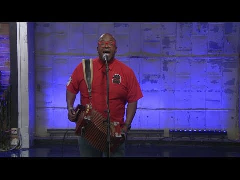 Sean Ardoin Performing at Dat Zydeco Fest