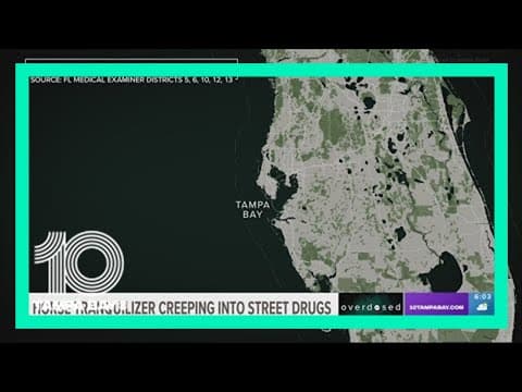 Many people in Tampa Bay area have overdosed on xylazine