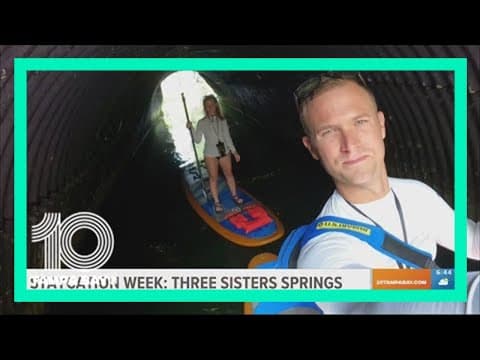 Looking for a staycation? Check out Three Sisters Springs