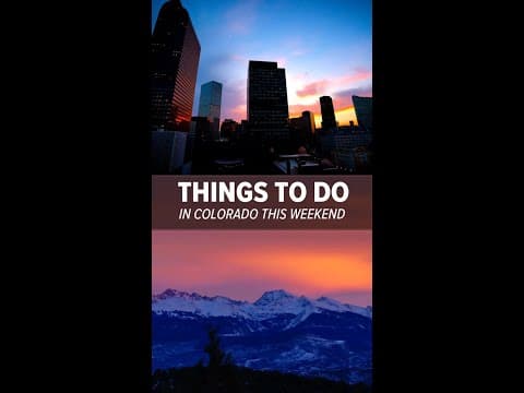 Things to do in Colorado this weekend: September 26-28