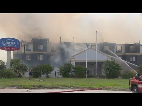 Fire breaks out at East Freeway hotel for third time since March