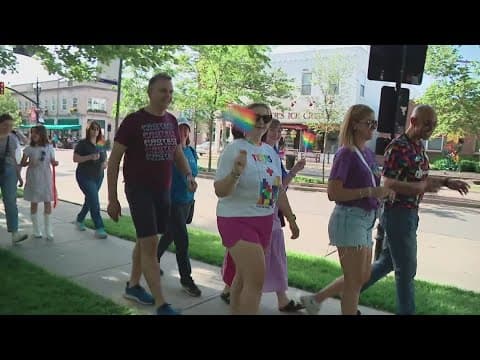 City of Bexley holds Pride Walk to mark the start of Pride Month