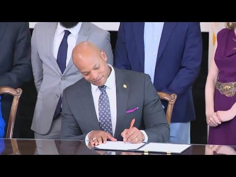 Maryland Governor Wes Moore announces gubernatorial campaign