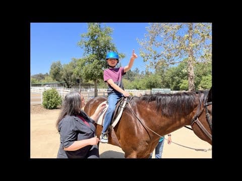 Reins Therapeutic Horsemanship Program teaches children and adults with disabilities how to ride hor