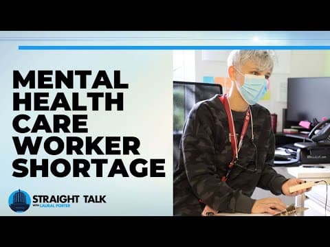 What's keeping workers from going into the mental health care field?