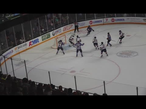 Knoxville Ice Bears fall short in Game 1 of President's Cup, losing to Evansville in double overtime