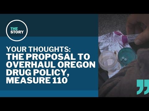 Democrats' proposal to re-criminalize drugs in Oregon | Your Thoughts