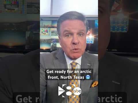 Arctic wind is coming to DFW 🥶 Prepare for cold temps next week