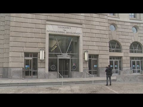 Democratic lawmakers denied entry into USAID headquarters