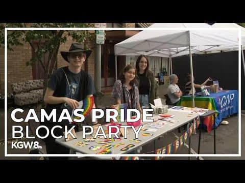 2nd annual downtown Camas pride block party