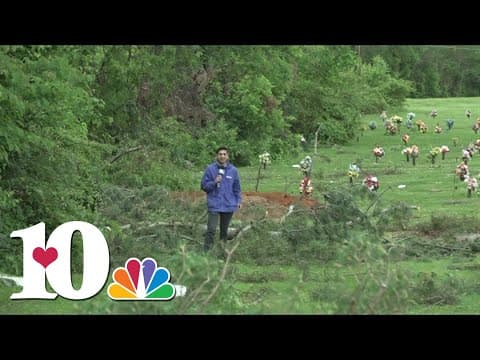 Family speaks after tree falls through Morristown home during severe weather