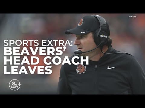Sports Extra: Jonathan Smith leaves Beavers, Ducks gear up for PAC-12 Championship Game